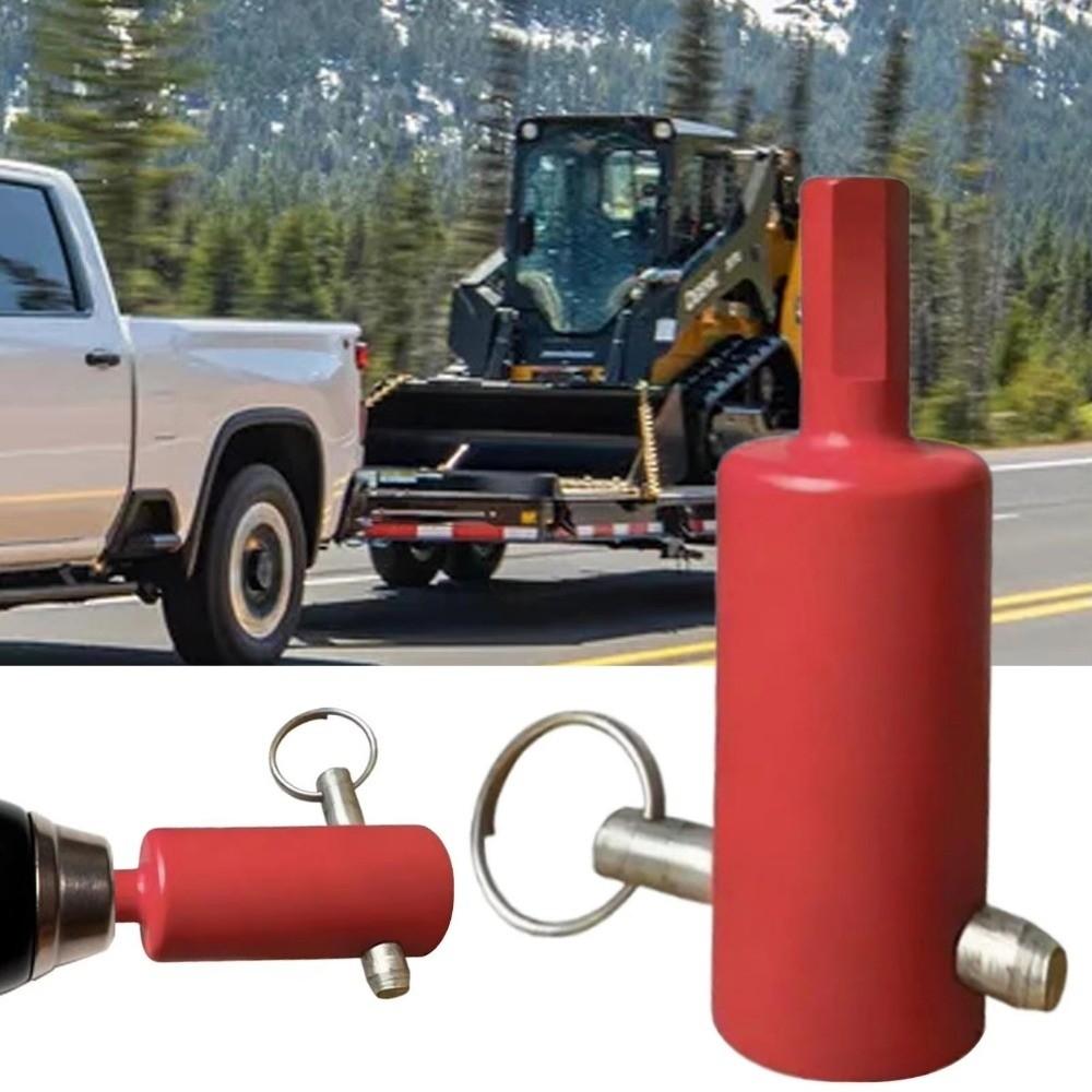 Ferramentas de Macaco de Elevação de Carro de Metal Resistente ao Desgaste Manivela de Macaco de Conexão Rápida Adaptador para Furadeira Reboques de Barco