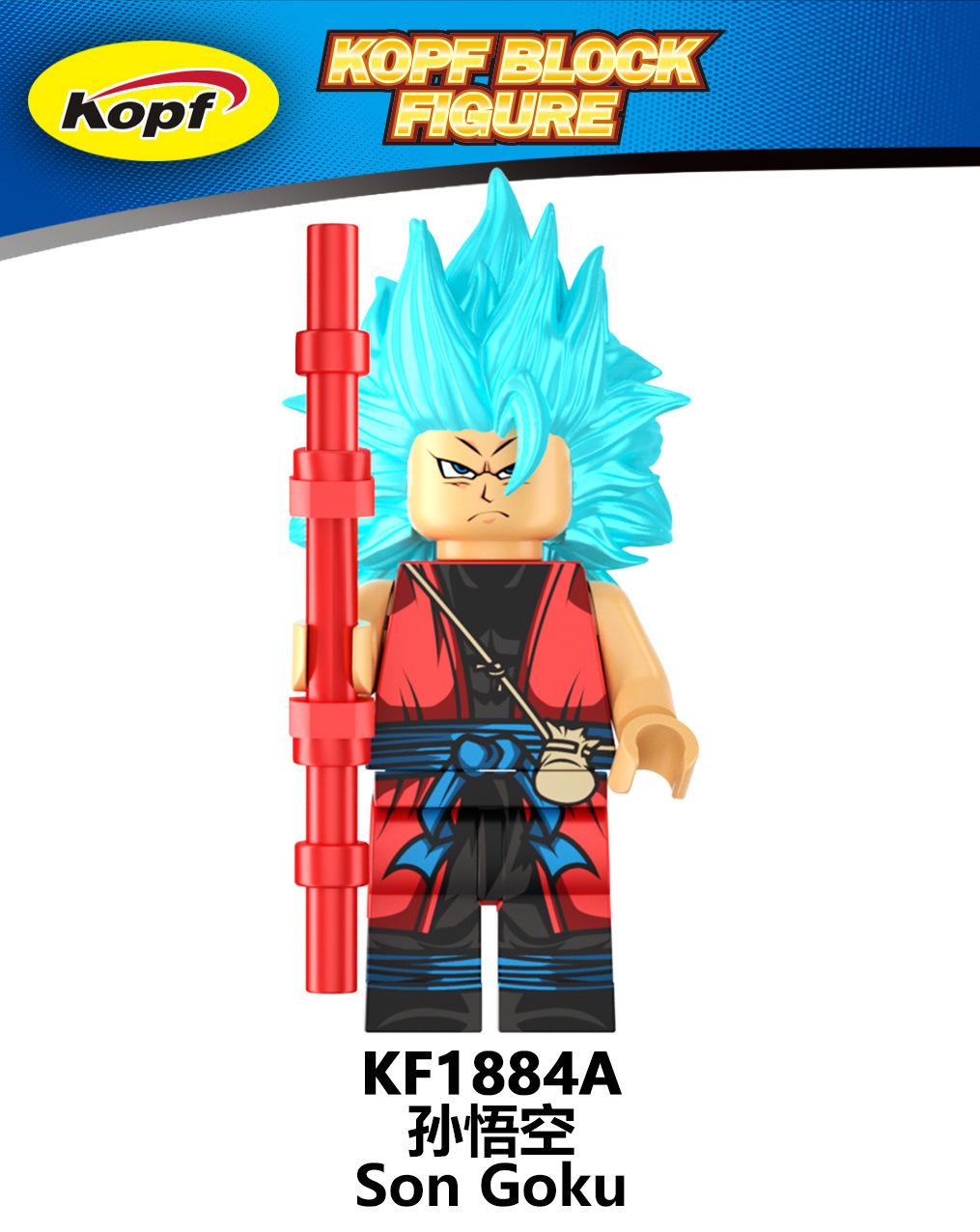 

Kf6181A Kf6182A Dragon Ball Building Block Фигурка Мелкая Мозаика Кукла Игрушка Сумка