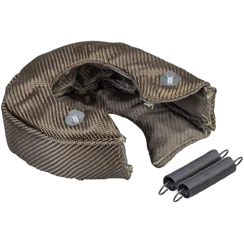 T3 Titanium Turbo Blanket Turbocharger Heat Shield With Fastener Springs T3