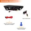 LED Sequential Turn Signal Side Marker Lamps for Nissan Skyline 350GT Infiniti G35 2D Coupe 03-07 Blinker DRL Indicator Lights
