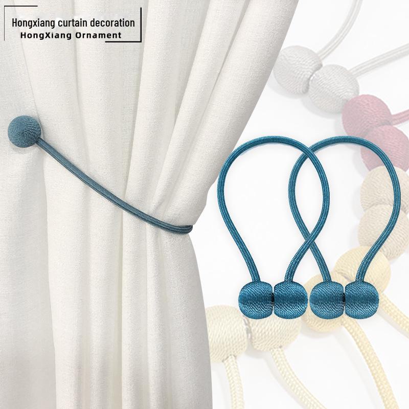 Magnetic Curtain Buckle Strap for Earphones and Window Screens