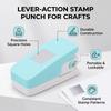 1.5x1.5 Inch Lever Action Paper Punch Handmade Paper Punch Square Stamp Punch  For Card Making