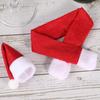 Christmas Creative Wine Bottle Cover Decoration, Non-Woven Scarf+Hat Set, Home Holiday Atmosphere Decoration Supplies