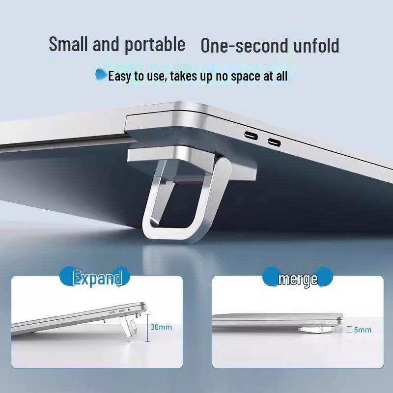 Neukundenangebot: Tragbarer 3D Mini Unsichtbarer Laptop-Kühlerständer