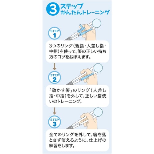 Skater Children's Training Chopsticks, 14cm, Ages 2-7, Right-Handed, Square Tips for Easy Pickup, Tomica 17 (ADXT1S)