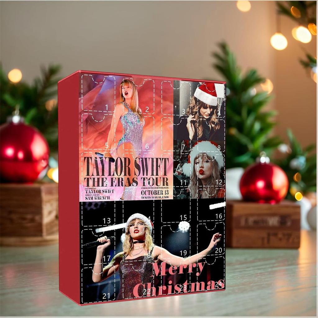 Advent Countdown Decoration 24 Piece Acrylic Decoration And Keychain Surprise To Favorite Countdown