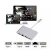 4-in-1 USB-C Hub: HD 4K Type-C Expansion Dock for Laptops & Mobile Phones