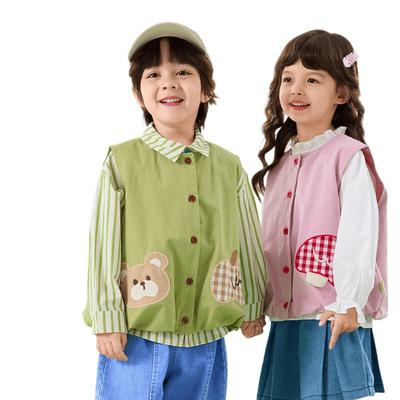 Kids' Pure Cotton Sleeveless Vest