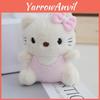 Adorável Boneca de Pelúcia Gato Cartoon Chaveiro Fofo Para Mochilas e Bolsas Em Cores Variadas