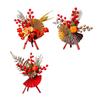 Bamboo Statue Chinese New Year Decoration Decoration Collectible Snake Year
