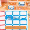 10-Sheet Pack of Self-Adhesive Blank Labels, Name Stickers, and Masking Tape for Office Use