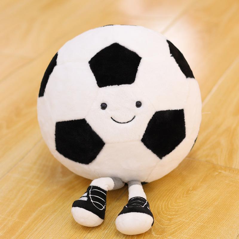 Badminton Baseball Table Tennis Football Basketball Keychain School Bag Pendant Plush Doll