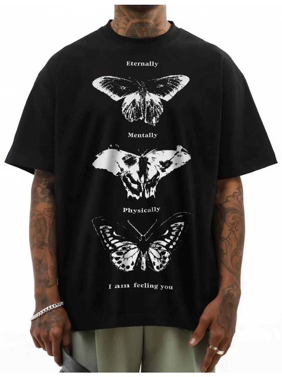 

Black T-shirt with print M