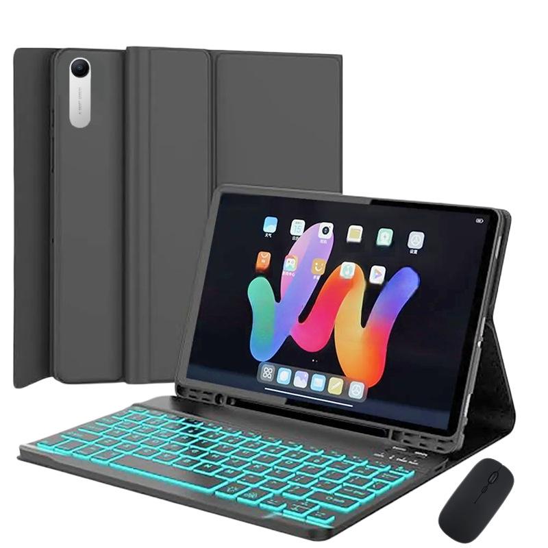 Colorful Backlit Bluetooth Keyboard Case for 2026 Redmi Pad 2 - 9.7-inch Tablet