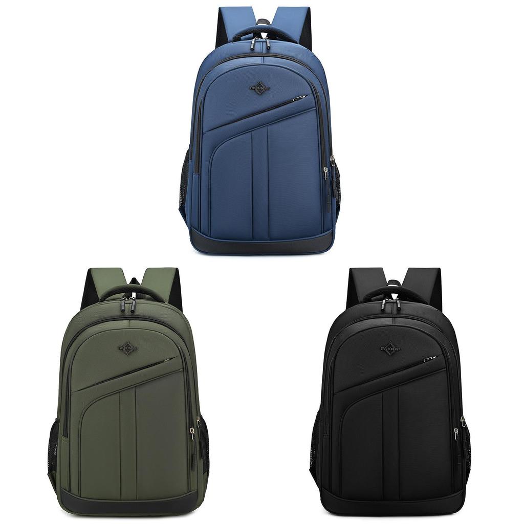 Oxford Fabric Large Capacity Backpack With Multiple Compartments For Students And Travelers