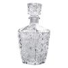 250-1000ml Bottiglia di Vetro Trasparente di Alta Qualità Dispenser per Whisky Bottiglia Creativa per Vino Rosso per Liquori Scotch Bourbon