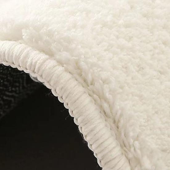 Plush Cat Rug Cute Cartoon Kitten Floor Mat Anti-Slip Soft Bedside Rug for Bedroom Living Room Playroom Kids Room Decor