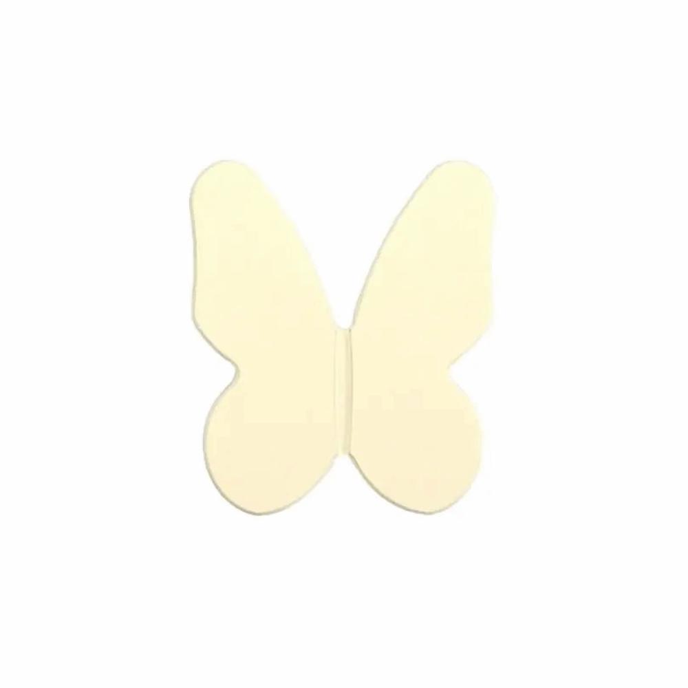 

Butterfly Shape Cabinet Drawer Knobs Zinc Alloy Single Hole Drawer Knobs Door бежевый