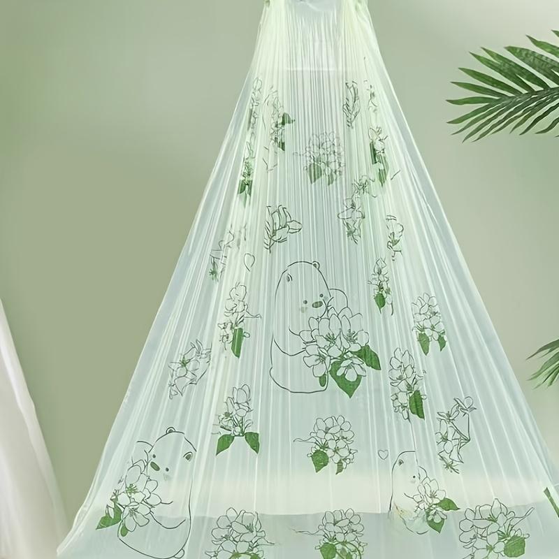 Camellia Scented Tear-Resistant Thickened Kitchen Deodorizing Plastic Bags, Heavy-Duty for Household Use