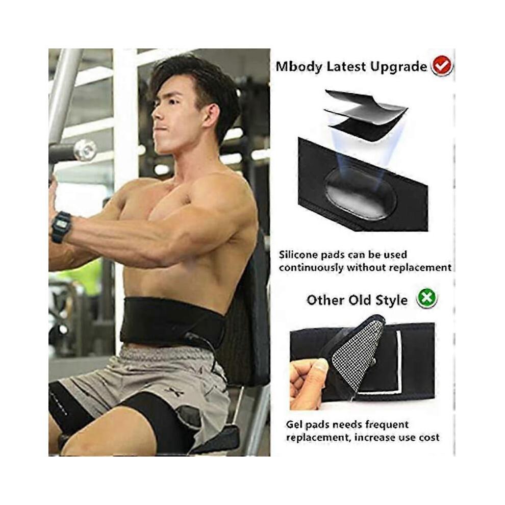 Abdominal Muscle Training Gear ABS Workout Belt 24inch-47inch