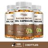 Pslalae - Sacha Inchi Oil Capsules - Rich in Omega-3, 6, and 9 Fatty Acids - Heart and Brain Health