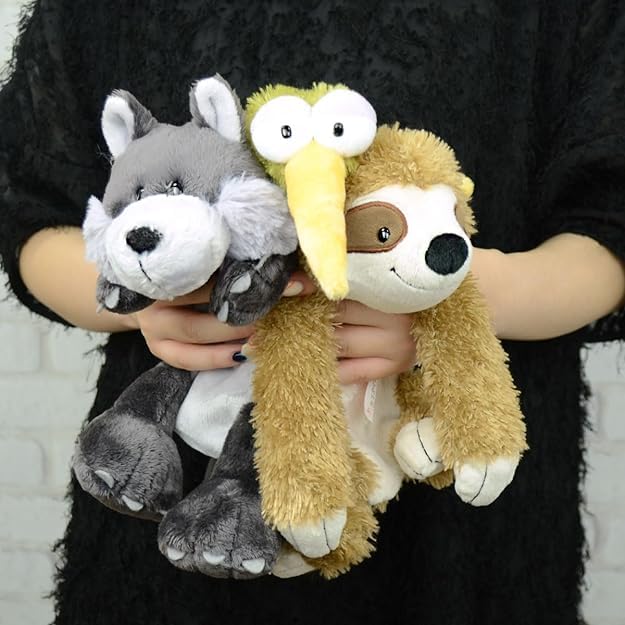 Animal Pen Case Pencil Case Pen Pouch Stuffed Toy Cosmetic Pouch Cosmetic Pouch Accessory Case Figure Pouch Bird Billy Set (Fudebag, Pencil)