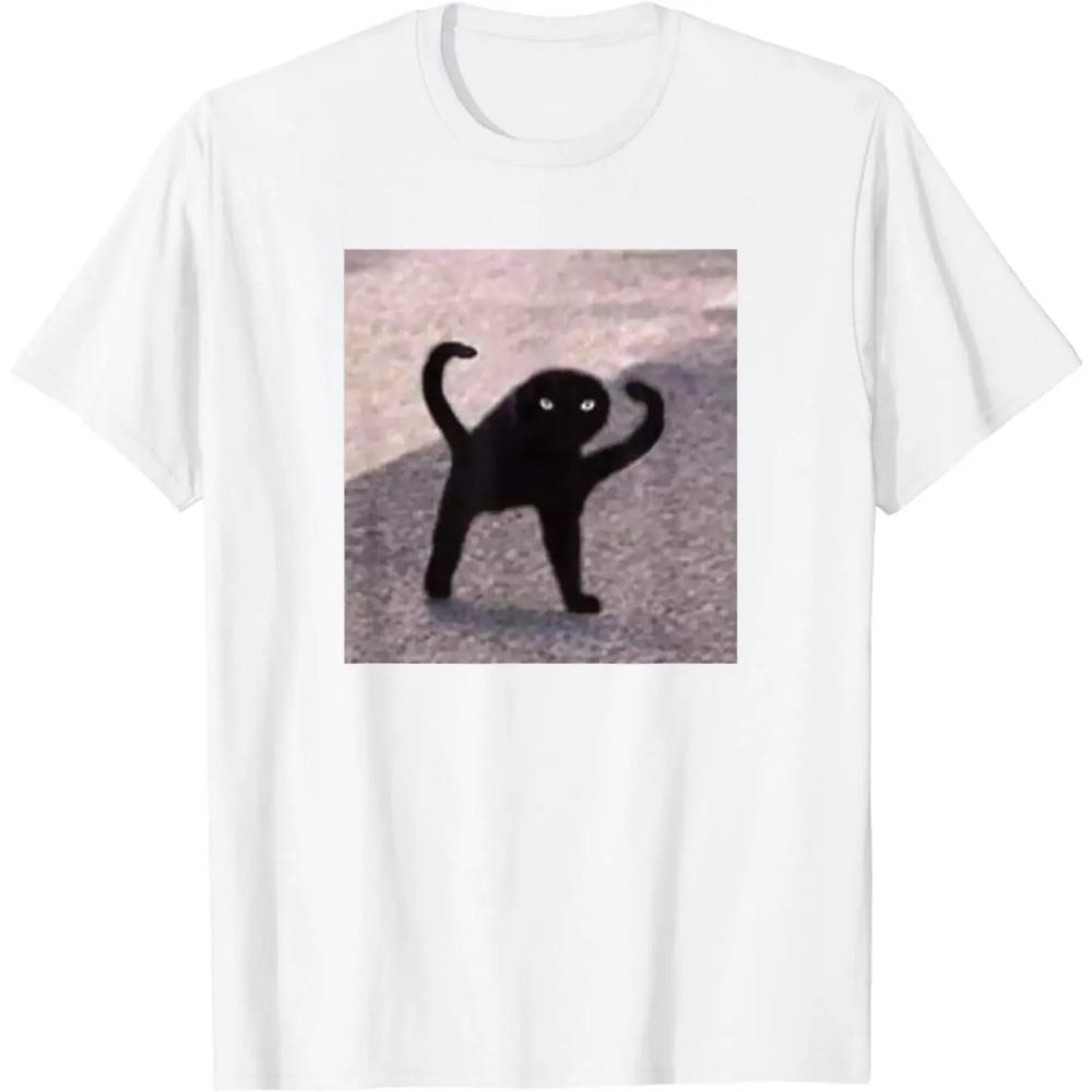 Cursed Cat Angry As Fuk Meme T-Shirt