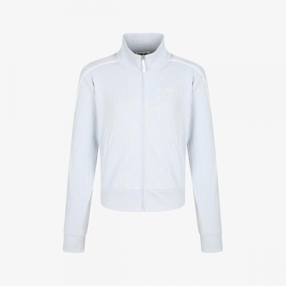 

Fila Women S Ribbed Training Stand Neck Zip Up BLUELIGHTBLUE/WS(W85)