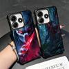 A-Alien Vs P-Predator Plating Phone Case For Xiaomi Redmi Note 14 15 Pro Plus 13 12 11 11S 11T 10 9S 9 5G Anti-Fall Airabag Cove