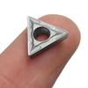 Tool Carbide Inserts Triangular Turning 10pcs CNC Cutter