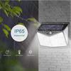 Solar LED Motion Sensor Outdoor Courtyard Wall and Street Light