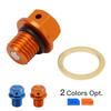 For KTM 690 950 990 Duke Enduro SMC SMR Adventure Freeride 250R 350 Motorcycle M12xP1.5 CNC Magnetic Engine Oil Drain Bolt Plug