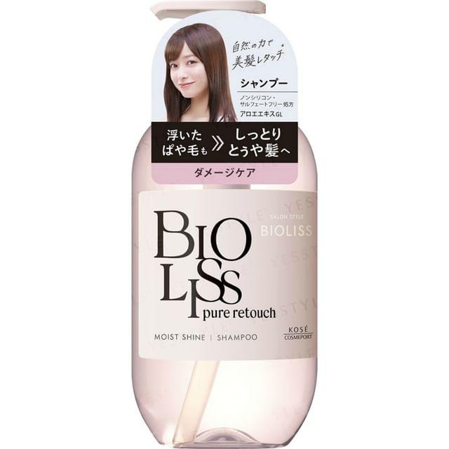 Kose - Bioliss Pure Retouch Moist Shine Shampoo 340ml Refill