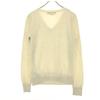 POLO GOLF RALPH LAUREN Long sleeve V neck knit M beige Women Used