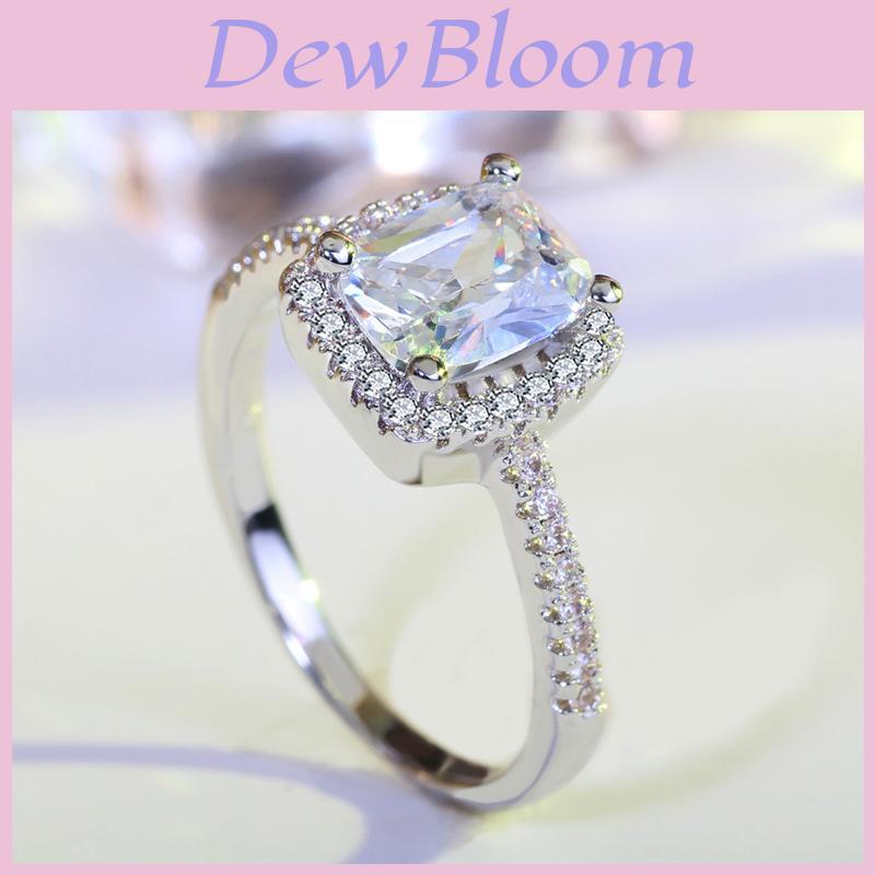 Elegant Fashion Brand Women Jewelry Wedding Engagement Ring With Timeless Design