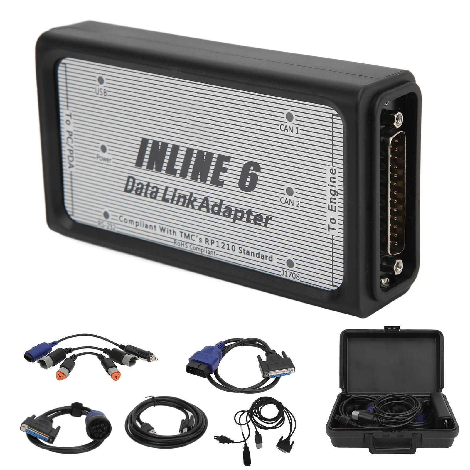 

Для комплекта адаптеров INLINE 6 Data Link для сверхмощного диагностического сканера OBD2 для двигателя Cummins J1939