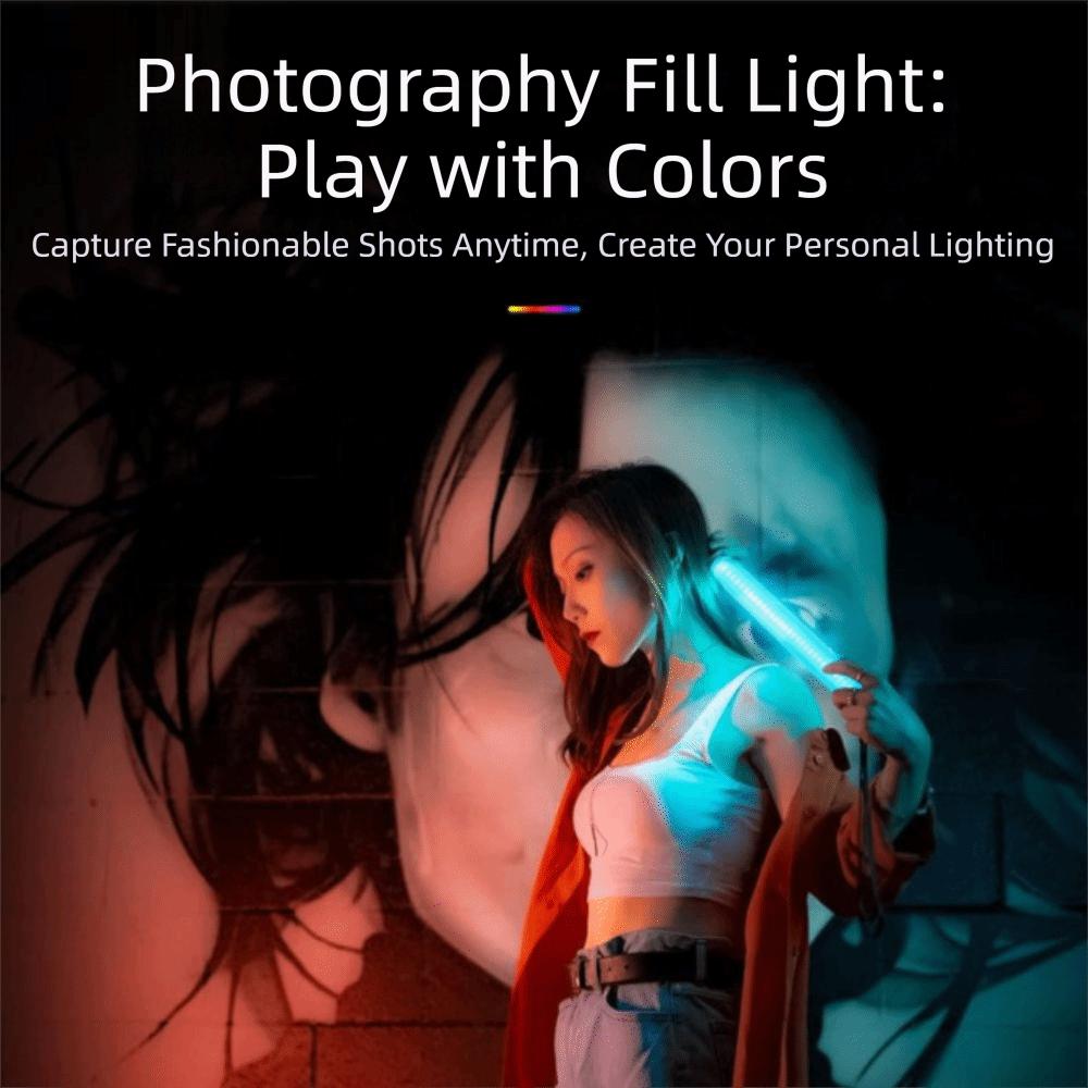 Colorful Gradient Chromatic Cabinet Lamp Charging Function Infrared Magnetic Adhesive RGB Cabinet Lamp Magnetic Suction