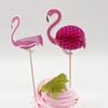 Flamingo Honeycomb Party Cake Decoration
