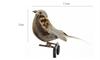4 PCS Imitation Sparrow Feather Bird Foam Grey Artificial Bird Prop Tree Branch Garden Christmas Decor Miniatura Wholesale
