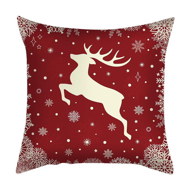 Cartoon Pillowcases Christmas Nordic Cross-border Special for Living Room Bedroom Cushion Cushions