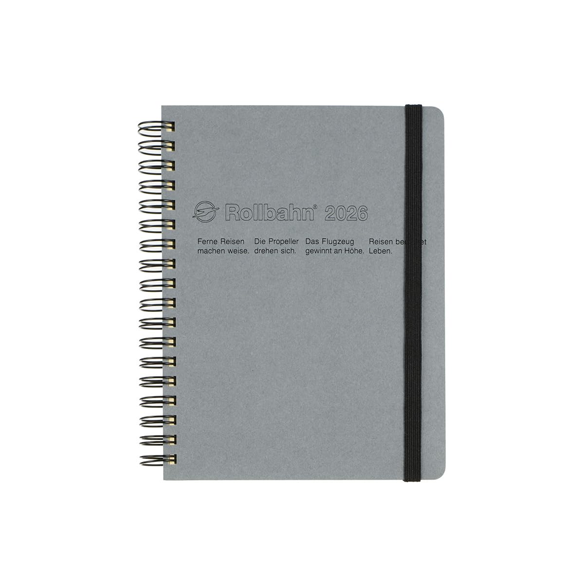 

[Delfonics Planner 2026 Edition / Starting October 2025] Rollbahn Diary Homme L Monthly Planner (Blue Gray)