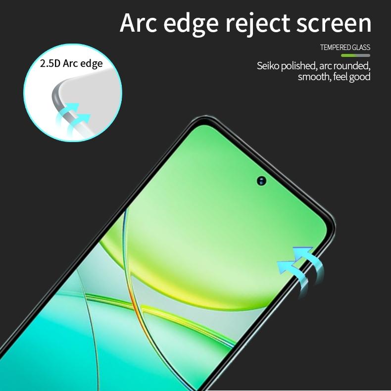 PINWUYO JK Series-2 for vivo T3 5G HD Clear Screen Protector Anti-Scratch Tempered Glass Film