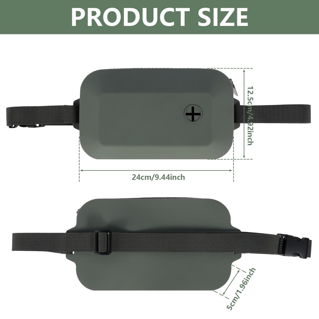 Portable Dog Poop Scooper with Holder Claw Clip Pooper Bag Dispenser Dog Walker Waste Picker for Small Medium Large Dogs