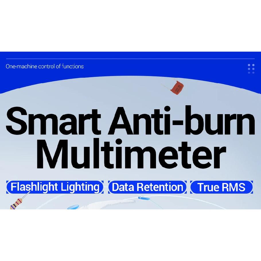 Digital Multimeter Smart ANENG  AC/DCVoltage Capacitance Meter 6000 Counts Auto Electrical Temp Resistance Transistor Test tools