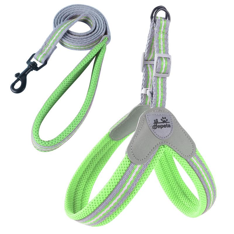 New leash pet leash dog leash vest type dog chest strap walking dog pet supplies