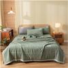 Juyin Solid Color Washed Cotton Summer Quilt