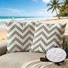Modern Minimalist Polyester Waterproof Pillow Cover With Digital Print For Living Room Decor