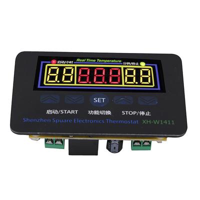XH-W1411 220V Temperature Controller Real Time Display Digital Thermostat Electronics Thermometer with Timer Switch Functions