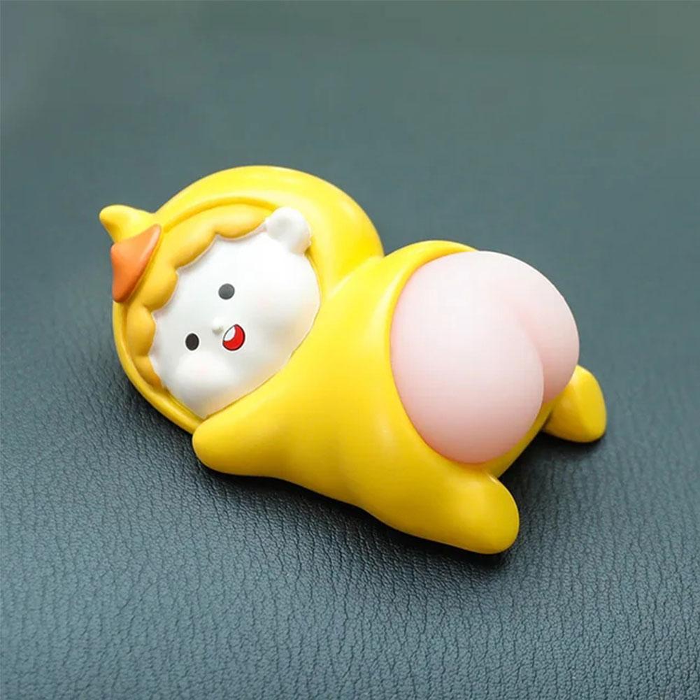 Car Ornaments Cute Cartoon Doll Toys Car Desktop Decorative Supplies Christmas Gift Ornaments Car Interior Q Fart Gentleman