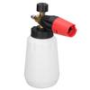 Pressure Washer Foam Cannon Wide Neck Adjustable Nozzle Foam Gun for Car Washing 14in Quick Plug